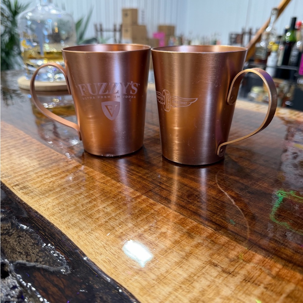 Copper Moscow Mule Mugs - Set of 2